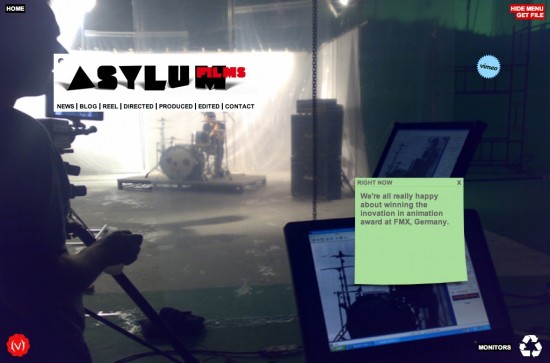 asylum films website