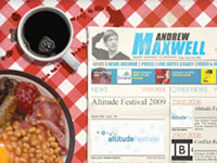 home page
