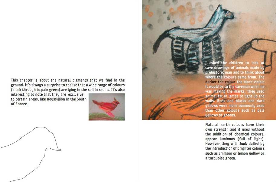 double page spread