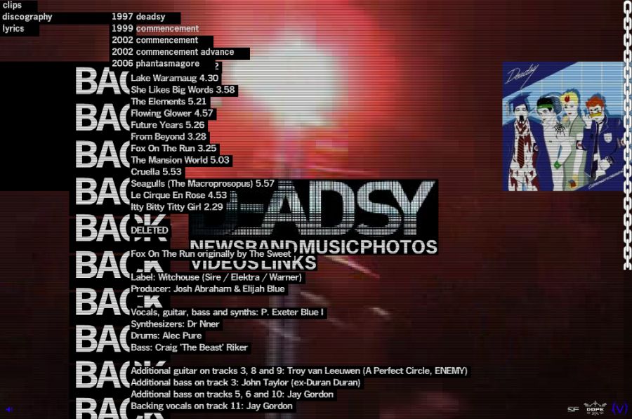 discography page