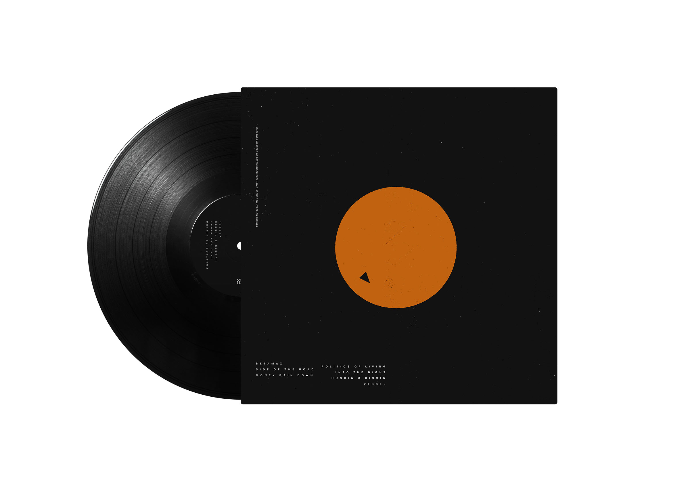 back cover vinyl mockup