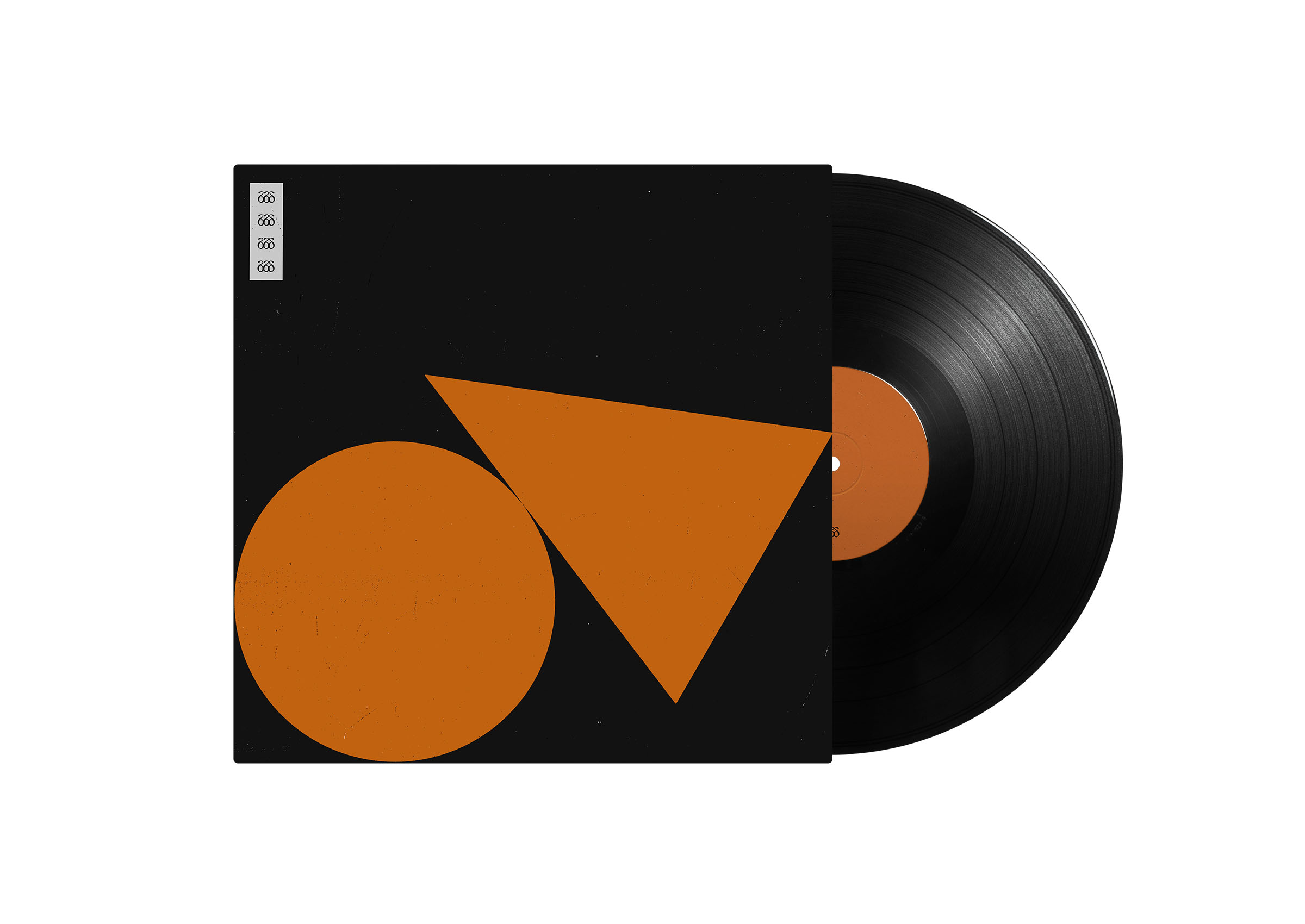 front cover vinyl mockup