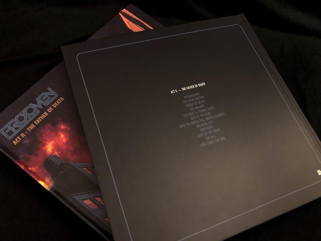 vinyl back cover