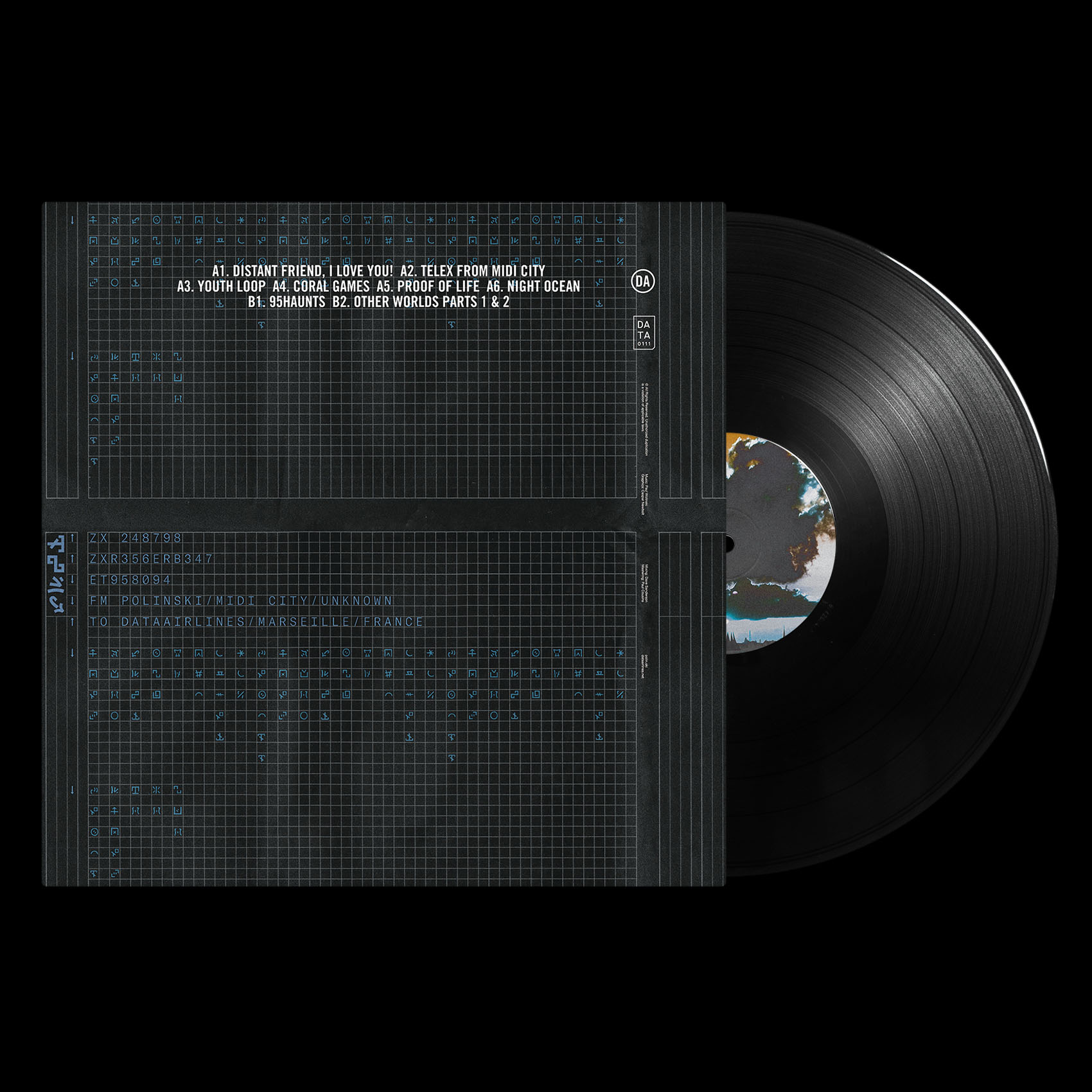 vinyl mockup back