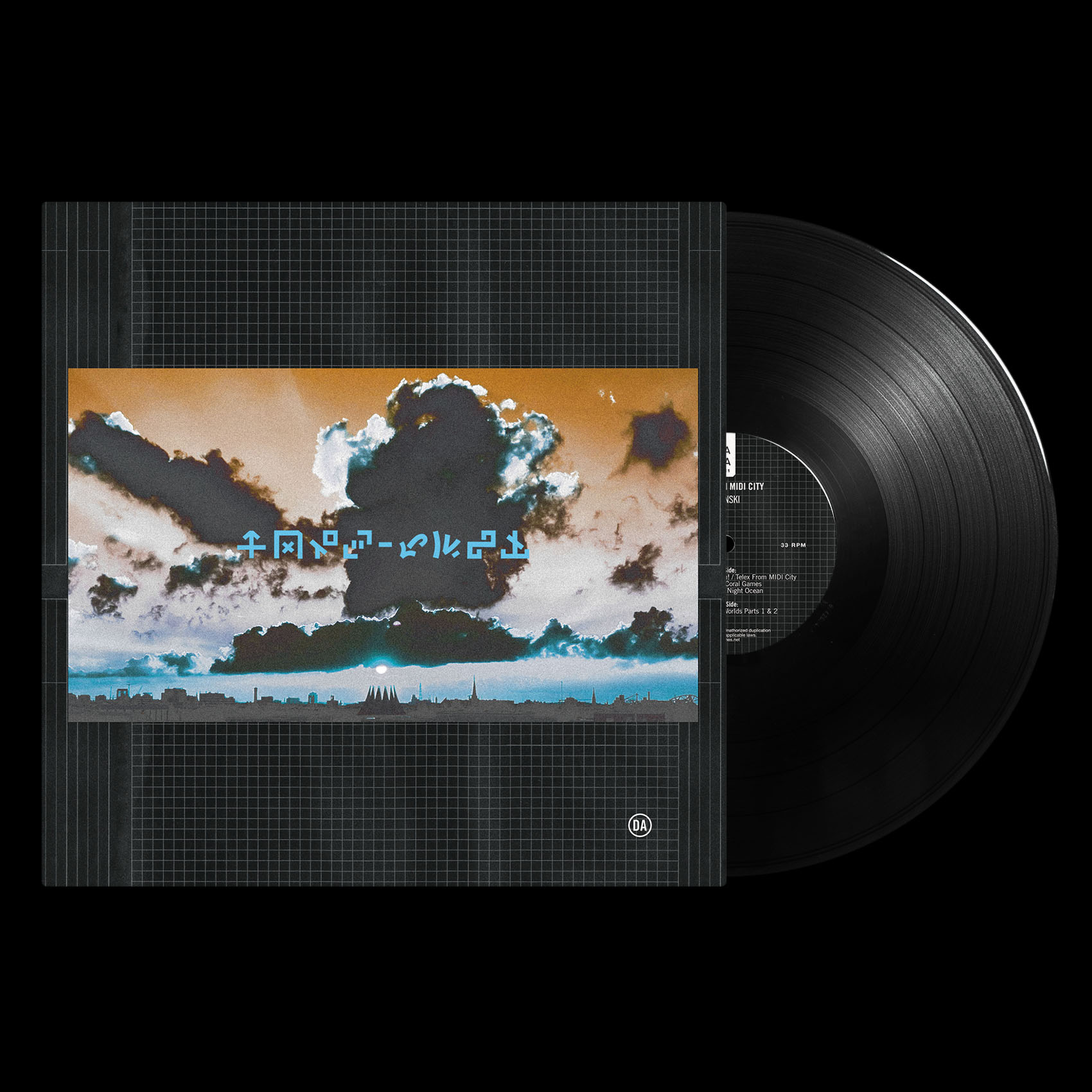 vinyl mockup front
